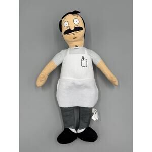 Bob's Burgers Bob Belcher Plush Doll 13” Toy Factory, Inc 20th Century